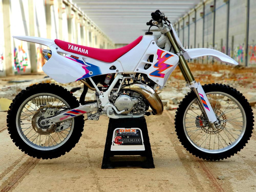 Restauración Yamaha YZ250 1993 Motocross