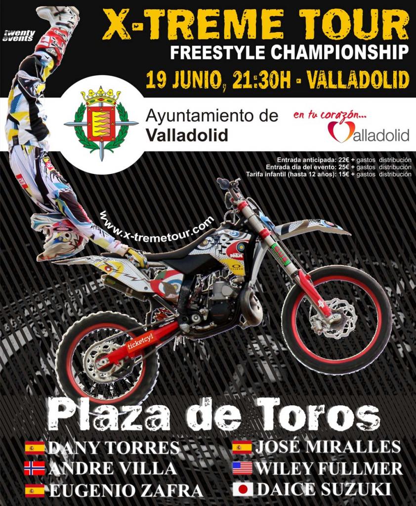 Valladolid acogerá el 19 de junio el X-Treme Tour Freestyle Championship
