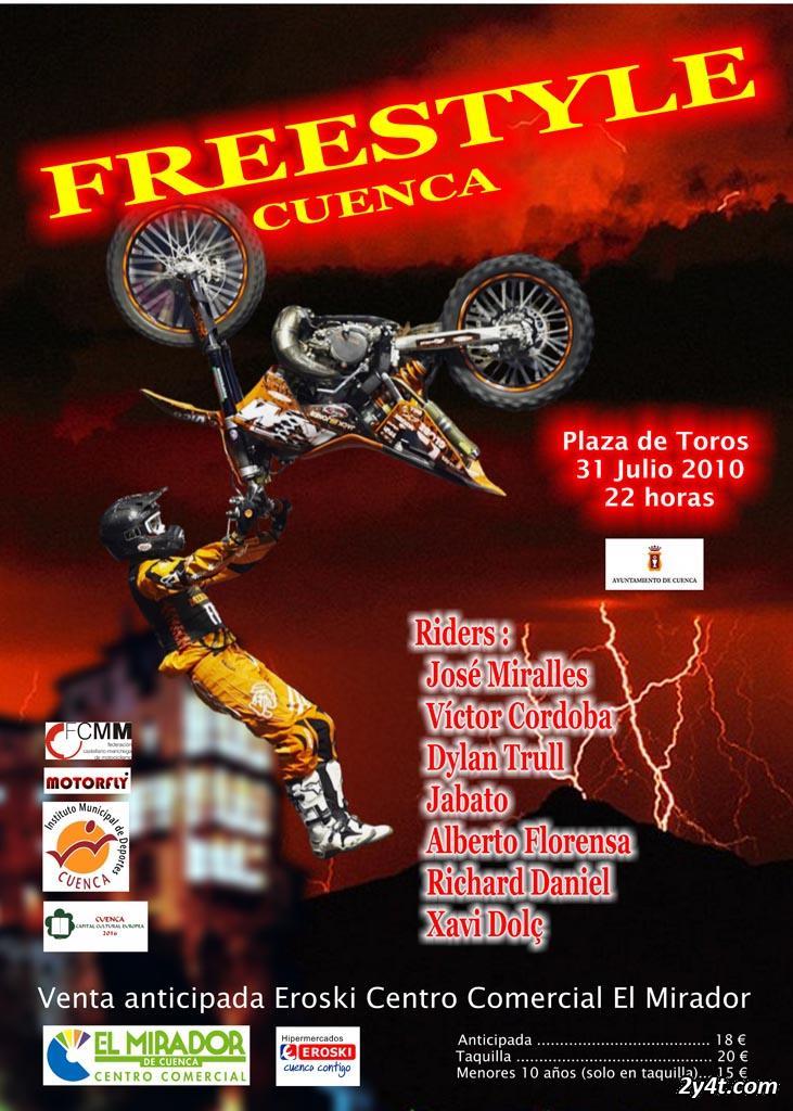 31 de julio: Freestyle en la Plaza de Toros de Cuenca